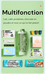 Shaker électrique GymBro - Chargeur + Cadeau OFFERTS
